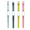 Bracelet de montre étoiles brillantes de couleur pure Bande pour Xiaomi Miband 3 / Miband 4 Non original