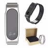 Bracelet de remplacement en acier inoxydable avec bracelet pour Xiaomi Miband 2 Non original