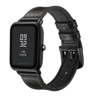 Bracelet en montre en silicone de couleur pure Bande pour montre intelligente Xiaomi Amazfit BIP