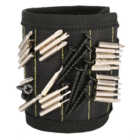 Bracelet magnétique polyvalent durable avec des aimants puissants pour tenir les vis,  clous,  forets et outils