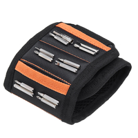 Bracelet magnétique w / aimants forts détient vis vis ongles peu réparation main facile transporter gadget