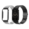 Bracelet de remplacement en acier inoxydable massif montre intelligente Bande couvercle de boîtier de montre pour Xiaomi