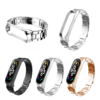 Bracelet de remplacement en acier inoxydable montre intelligente Bande pour Xiaomi Mi Bande 7