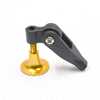 Bras oscillant de gouvernail de direction en aluminium avec roulement ajustable pour avion RC