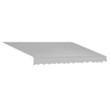 Bras pliant extérieur auvent auvent tente pare-soleil abri jardin Patio remplacement couverture supérieure gris perle
