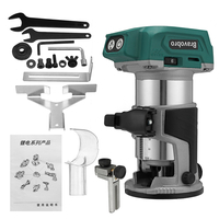Bravobro 1580W tondeuse électrique sans fil sans balais travail du bois gravure rainurage coupe sculpture routeur