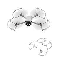 BRDRC Quick Release Anti-Collision Propeller Props Guard Protection Cover for DJI Mini 3 / Mini 3 PRO RC Drone Quadcopte