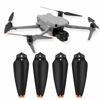 BRDRC Quick Releases Foldable 8747F TPU Propeller Props Blades for DJI AIR 3 RC Drone Quadcopter
