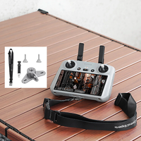 BRDRC RC / RC 2 Screen Remote Control Lanyard Neck Strap Hanging Buckle Rope for DJI Mini 4 PRO / Mini 3 / Air 3 Control