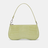 Brenice Femmes PU Français Avocat Bâton Sac Petite Foule Sac Vintage Crocodile Motif Femmes Sac One Épaule Français Sous
