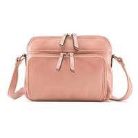 Brenice Femmes Solide Multi-poches Casual Faux Cuir Sac À Bandoulière Sac À Bandoulière Sac À Main