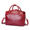 Brenice Femmes sac à main en relief Vintage Floral sac à bandoulière épaule chinoise