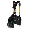 Bretelle réglable de ceinture de sac à outils de travail résistant avec la poche de téléphone portable 3 boucles
