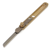 Bricolage à la main en cuir outil de métier en cuir coupe incision cutter coupe en cuivre avec 10 lames