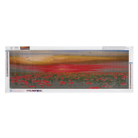 Bricolage 5D diamant peinture broderie diamant rond plein diamant peinture point de croix fleur rose nuages maison décor