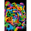 Bricolage 5D diamant peinture léopard tigre Lion loup Art artisanat broderie point Kit à la main décorations murales cad