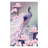 Bricolage 5D diamant peinture Magnolia paon Art artisanat broderie point Kit à la main décorations murales cadeaux pour