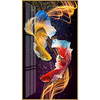 Bricolage 5D diamant peinture poisson rouge diamant broderie point de croix forage complet cadeau de noël maison bureau