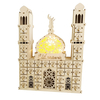 Bricolage Eid Mubarak calendrier Ramadan décoration compte à rebours calendrier ornement petit tiroir cadeau en bois pou