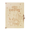 Bricolage en bois calendrier de noël armoire tiroir à bonbons boîte verrouillable décor de fête convient à 24 chocolats