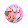 Bricolage feuilles chocolat moule résine fleur Fondant gâteau décoration moule