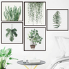 Bricolage feuilles vertes fond Stickers muraux autocollant amovible autocollant pour la maison chambre cuisine balcon dé