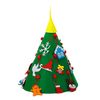 Bricolage feutre arbre de noël noël à la main Puzzle décorations maison bureau ornement cadeaux créatifs pour les enfant
