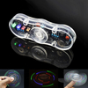 Bricolage POV électronique rotation Fingertip Gyro Kit de soudage Colorful LED pièce de formation électronique