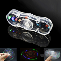 Bricolage POV électronique rotation Fingertip Gyro Kit de soudage Colorful LED pièce de formation électronique
