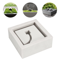 Bricolage Silicone Béton Moule Pot De Fleur Planteur Ciment Vase Savon Moule Décorations De Jardin