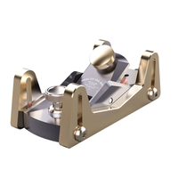 BRIDGE CITY TOOL WORKS HP-8 Mini Block Plane With Depth Skids High-Quality Tool Steel BladeIdeal for Planing Chamferin