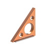 BRIDGE CITY TOOL WORKS MMS-1 Mini Miter Square Pocket-Sized High Precision 0.03mm Accuracy Aircraft Aluminum Alloy Adjus