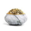 Brûleur dencens antique cône porte-encensoir en bois de santal bouddhiste Yoga Relax Decor