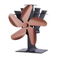 Brûleur silencieux EcoFan de cheminée déconomie dénergie de ventilateur de ventilateur de lames de 210CFM 5 la