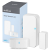 BroadLink DS4 Capteur de contact ouvert de porte de sécurité intelligent sans fil Compatible avec Alexa et Google Assist
