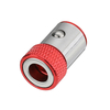 BROPPE 10 pièces 1/4 pouce tournevis amovible hexagonal anneau magnétique S2 attrape-vis en alliage pour embouts de tour