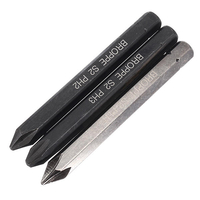 BROPPE 3 pièces embouts de tournevis à percussion croisée 8mm tige hexagonale 80mm ensemble dembouts de tournevis c