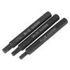 BROPPE 3pcs H4-H6 Hexagon Impact Screwdriver Bits 8mm Hex Shank 80mm Hexagon Screwdriver Bits Set