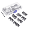 BROPPE 44Pcs S2 Embout de tournevis cruciforme Phillips Embouts de tournevis hexagonaux à empreinte cruciforme Phillips