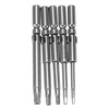 BROPPE 5Pcs 801 H1.5-H4 Boutons à tournevis électriques Hexagon Set 5mm Buse à vis ronde Bits
