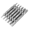Broppe 6pcs Double Hex Head Tournevis magnétique Bits H2-H6 65mm Long 1/4 Inch Hex Shank