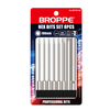 BROPPE 8 pièces 1/4 "100mm embouts de tournevis hexagonaux 1.5-8mm perceuse électronique magnétique S2 ensemble dem