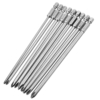 Broppe 9pcs 150mm Magnétique Long Hexagone Tournevis Crucforme Bits