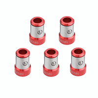 BROPPE Anneau magnétique 5pcs tournevis pour embout de tournevis à double tête de 6, 35 mm