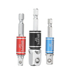 BROPPE 3 Pcs Puissance Tournevis Extension Bar Adaptateur 1/4 Pouce Hex Shank Driver Socket Bit avec Rotating Color Circ