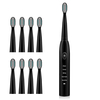 Brosse à dents électrique à 5 dents Brosse à dents étanche Rechargeable par USB avec indicateur de charge avec minuterie