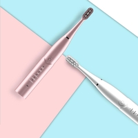 Brosse à dents électrique Adulte Ménage 6 vitesses réglable Blanchiment Brosse à dents ultrasonique rechargeable Impermé