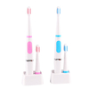 Brosse à dents électrique IPX7 Interrupteur 1 touche étanche Soft Kit de blanchiment des dents à faible bruit de tête de