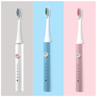 Brosse à dents électrique Rechargeable USB brosse de minuterie adulte IPX7 brosses à dents réglables étanches à 5 modes