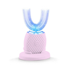 Brosse à dents électrique sonique automatique de type U 360 ° IPX7 brosse à dents de blanchiment des dents étanche